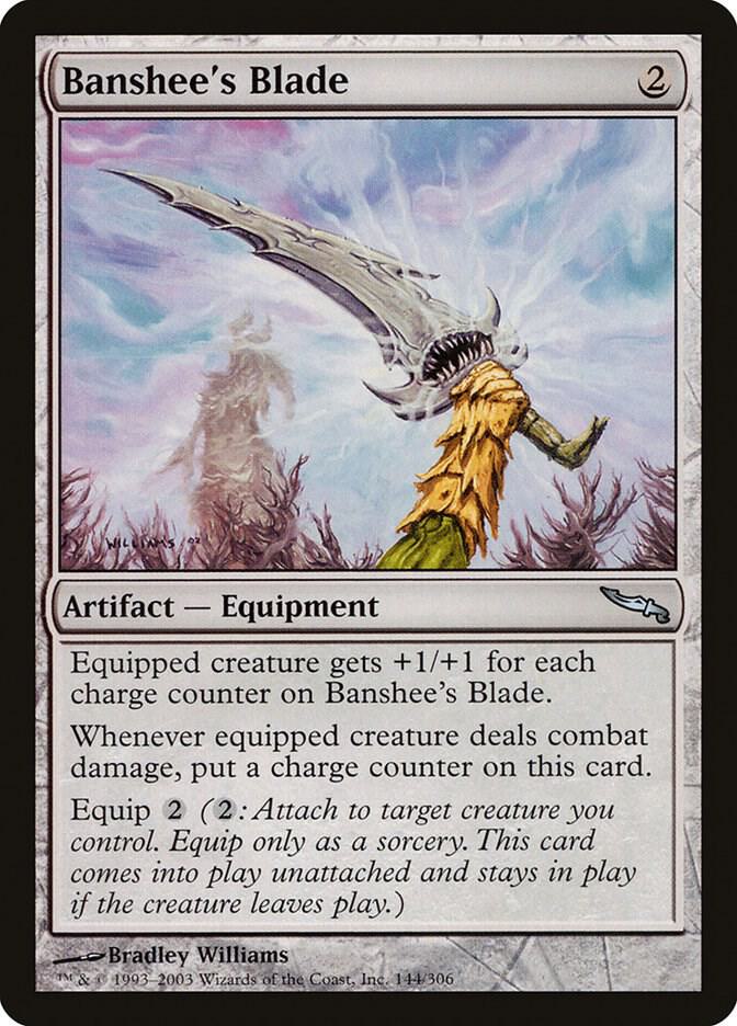 Banshee's Blade (144) [Mirrodin]