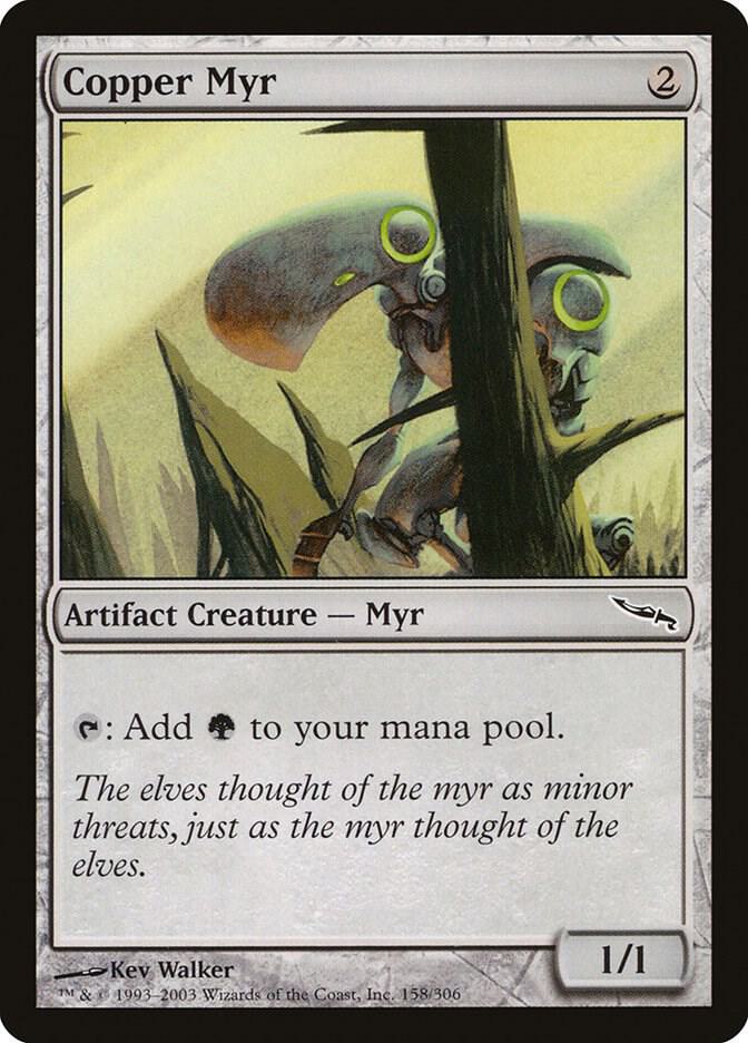 Copper Myr (158) [Mirrodin]