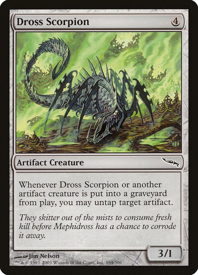 Dross Scorpion (164) [Mirrodin]