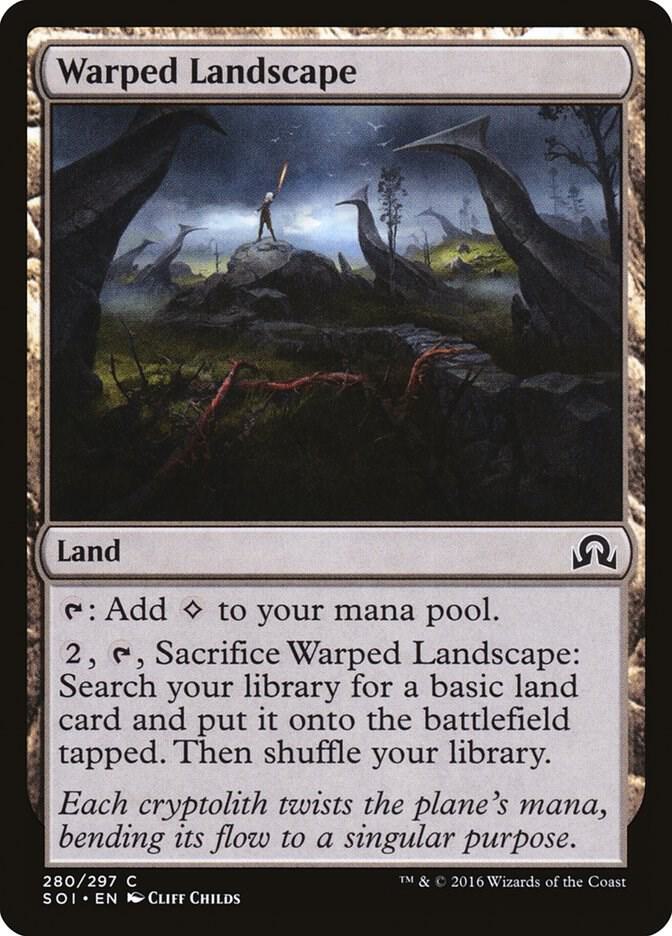 Warped Landscape (280) [Shadows over Innistrad]