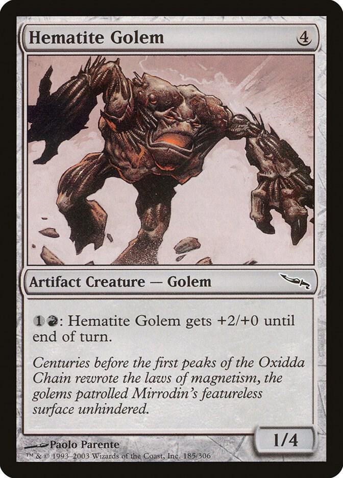 Hematite Golem (185) [Mirrodin]