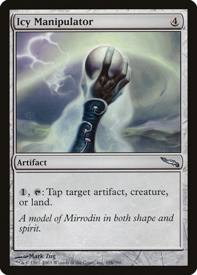 Icy Manipulator (186) [Mirrodin]