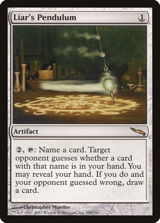 Liar's Pendulum (196) [Mirrodin]