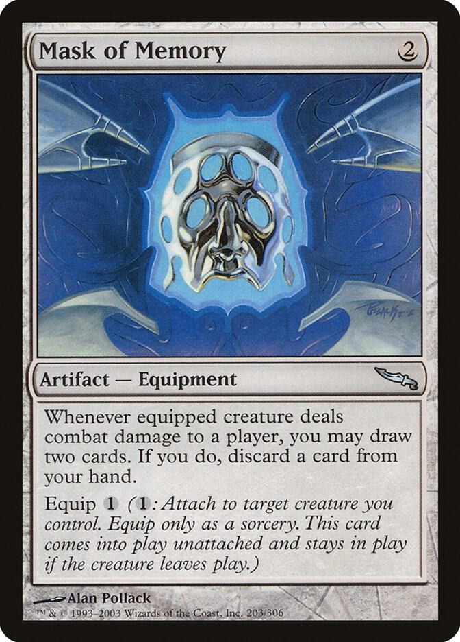 Mask of Memory (203) [Mirrodin]