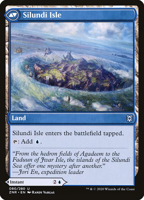 Silundi Vision (80) [Zendikar Rising] Reverse