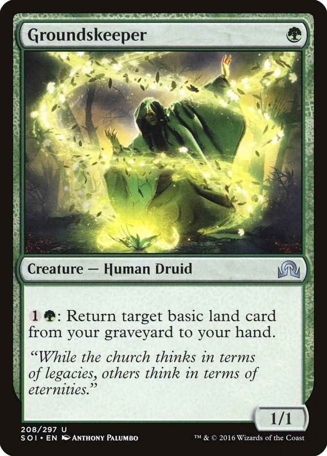 Groundskeeper (208) [Shadows over Innistrad]