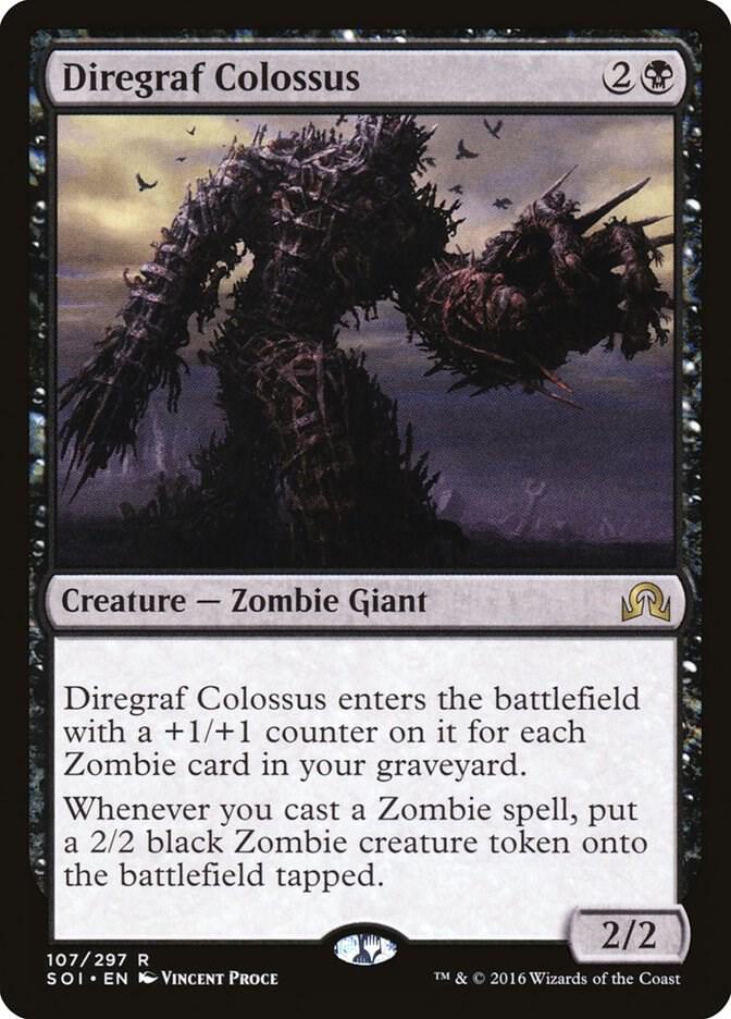 Diregraf Colossus (107) [Shadows over Innistrad]