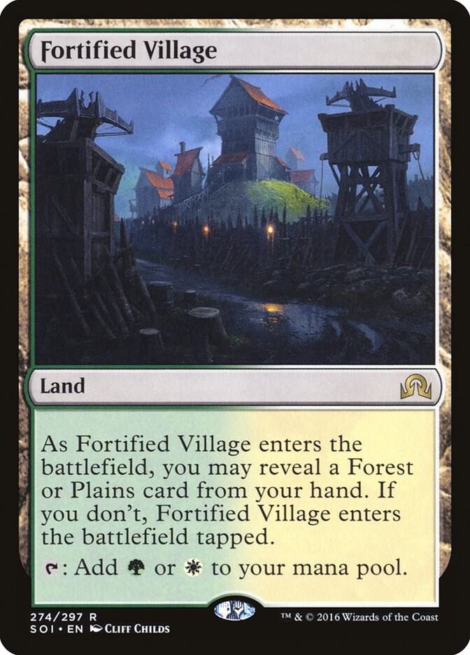 Fortified Village (274) [Shadows over Innistrad]