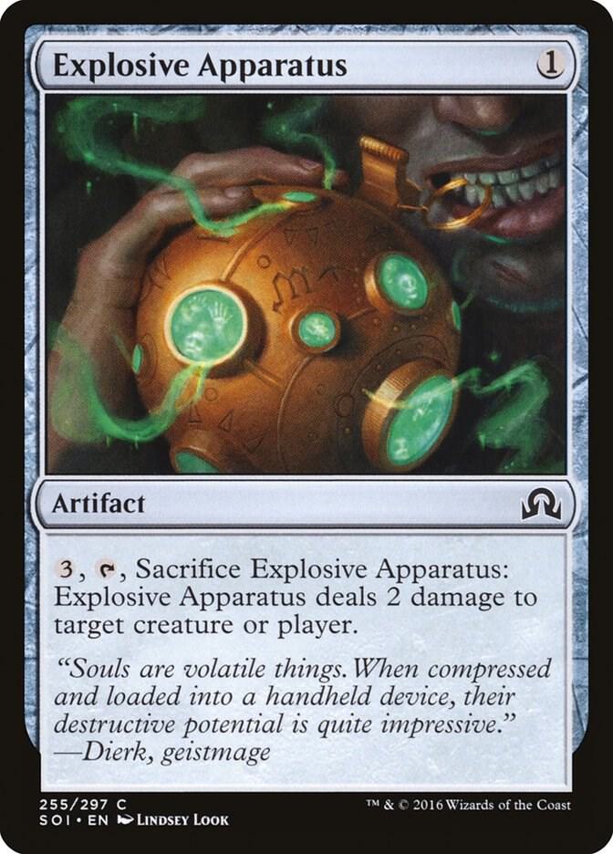 Explosive Apparatus (255) [Shadows over Innistrad]