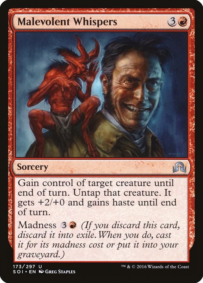Malevolent Whispers (173) [Shadows over Innistrad]