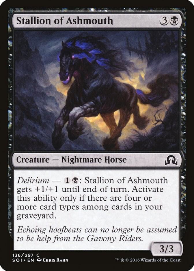 Stallion of Ashmouth (136) [Shadows over Innistrad]