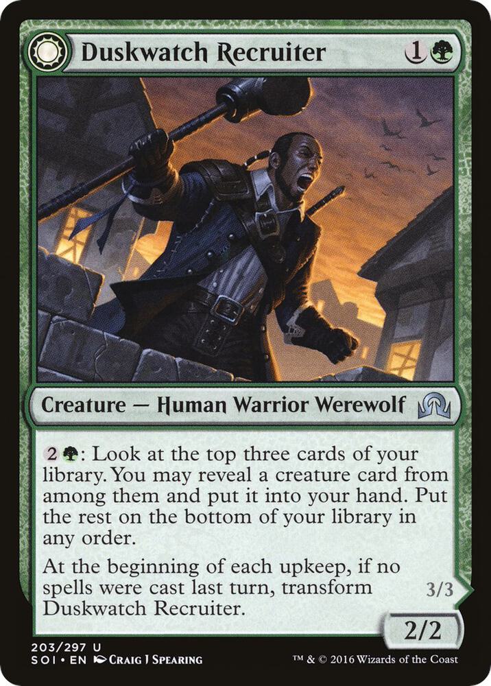 Duskwatch Recruiter (203) [Shadows over Innistrad]