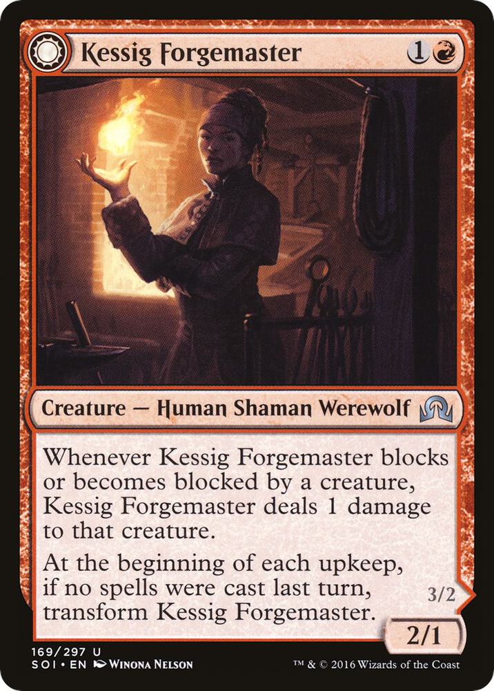 Kessig Forgemaster (169) [Shadows over Innistrad]