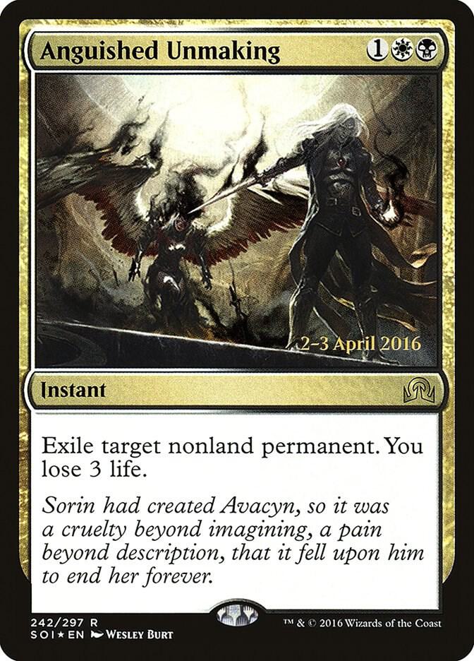 Anguished Unmaking (242) [Prerelease Cards]