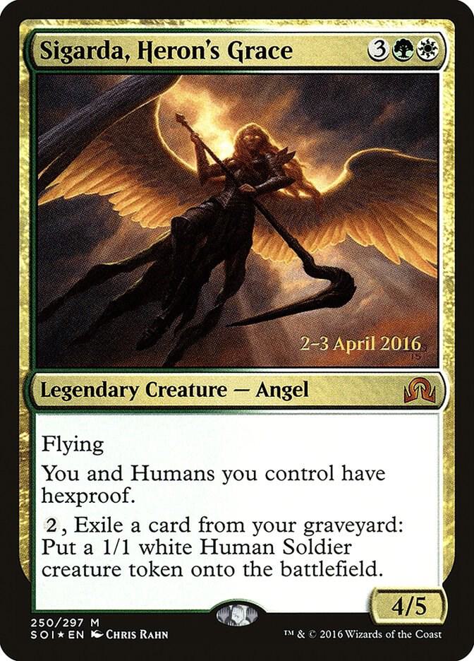Sigarda, Heron's Grace (250) [Prerelease Cards]