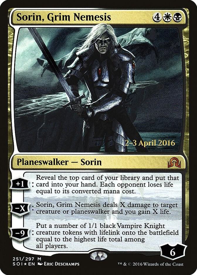 Sorin, Grim Nemesis (251) [Prerelease Cards]