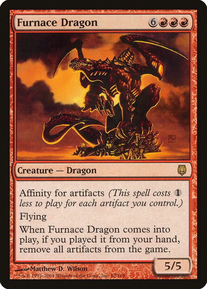 Furnace Dragon (62) [Darksteel]