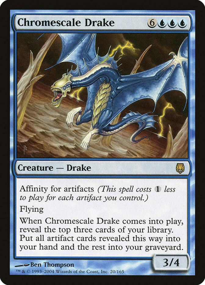 Chromescale Drake (20) [Darksteel]