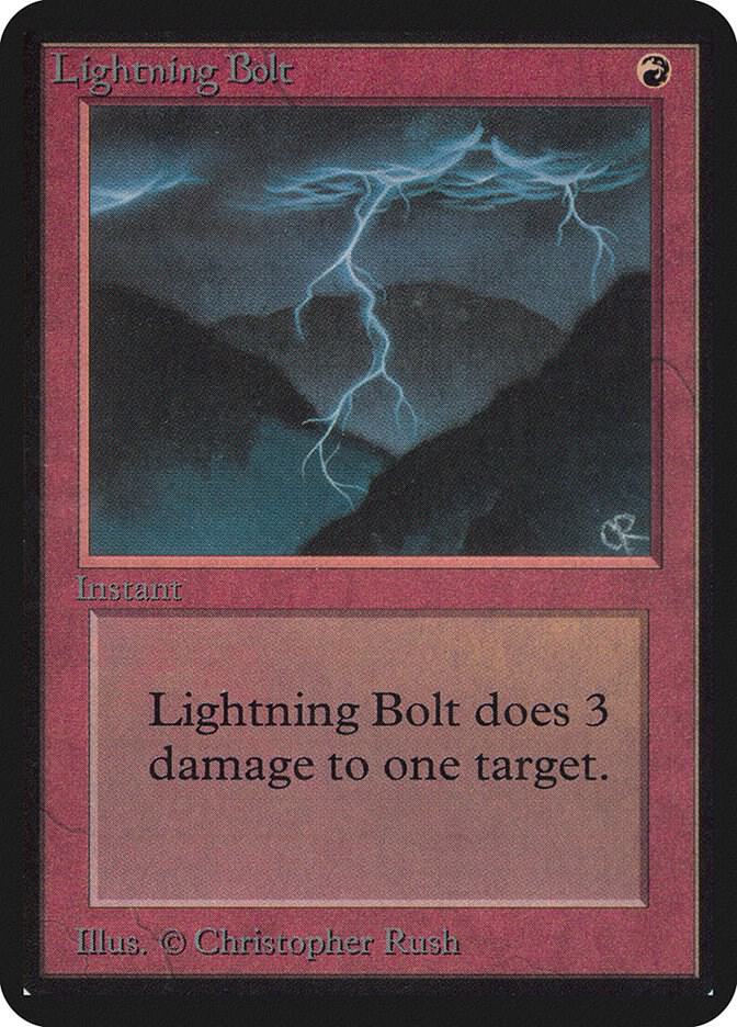 Lightning Bolt (161) [Limited Edition Alpha]