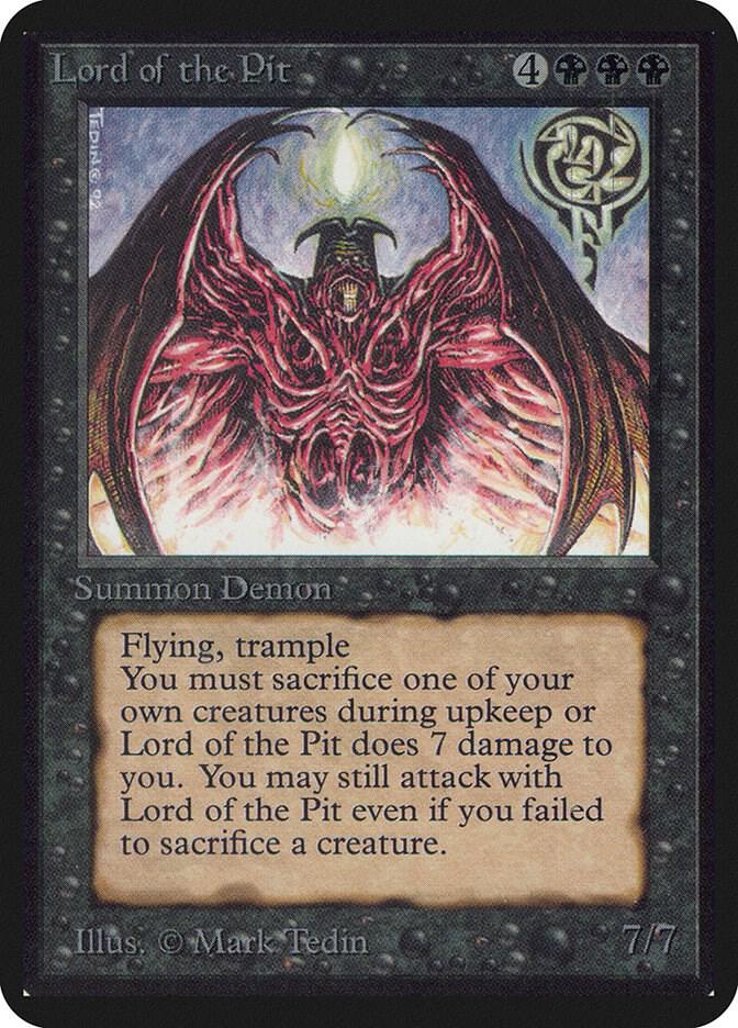 Lord of the Pit (114) [Limited Edition Alpha]