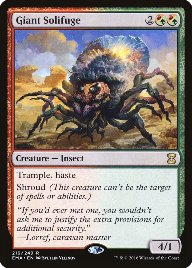 Giant Solifuge (216) [Eternal Masters]