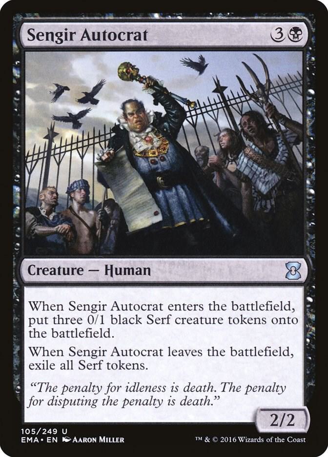 Sengir Autocrat (105) [Eternal Masters]