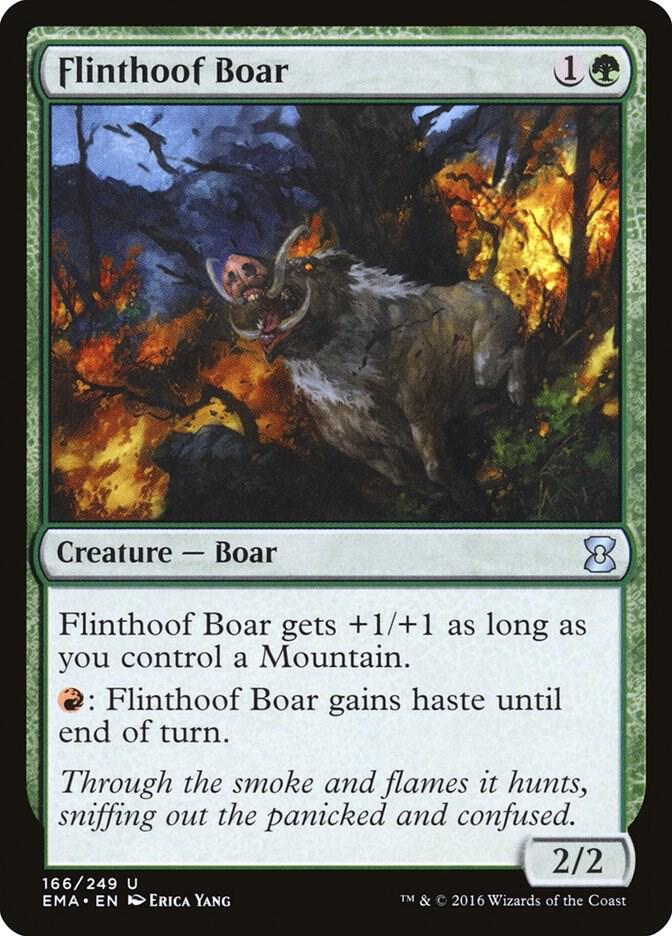 Flinthoof Boar (166) [Eternal Masters]