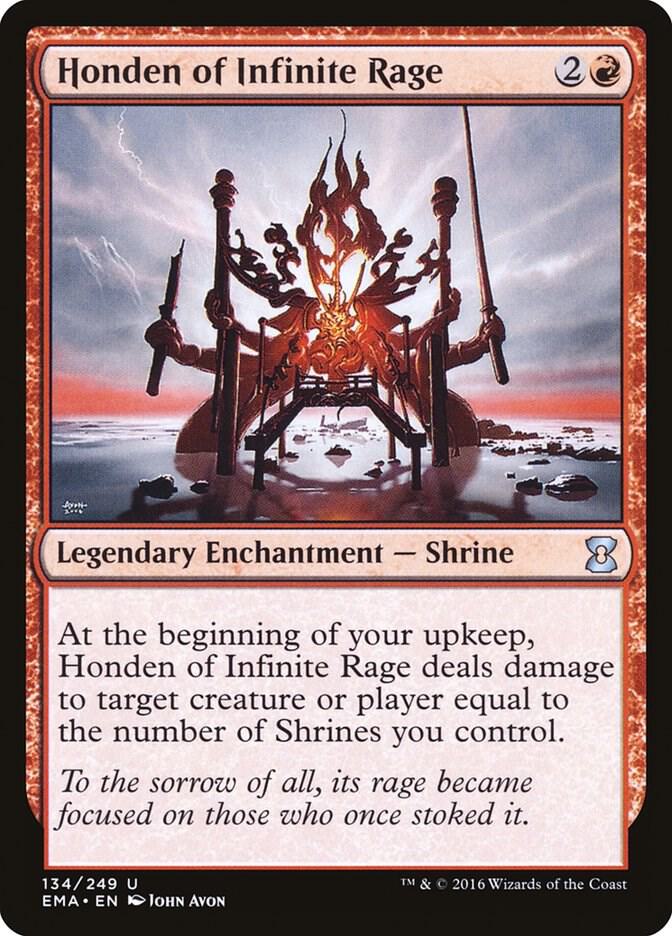 Honden of Infinite Rage (134) [Eternal Masters]