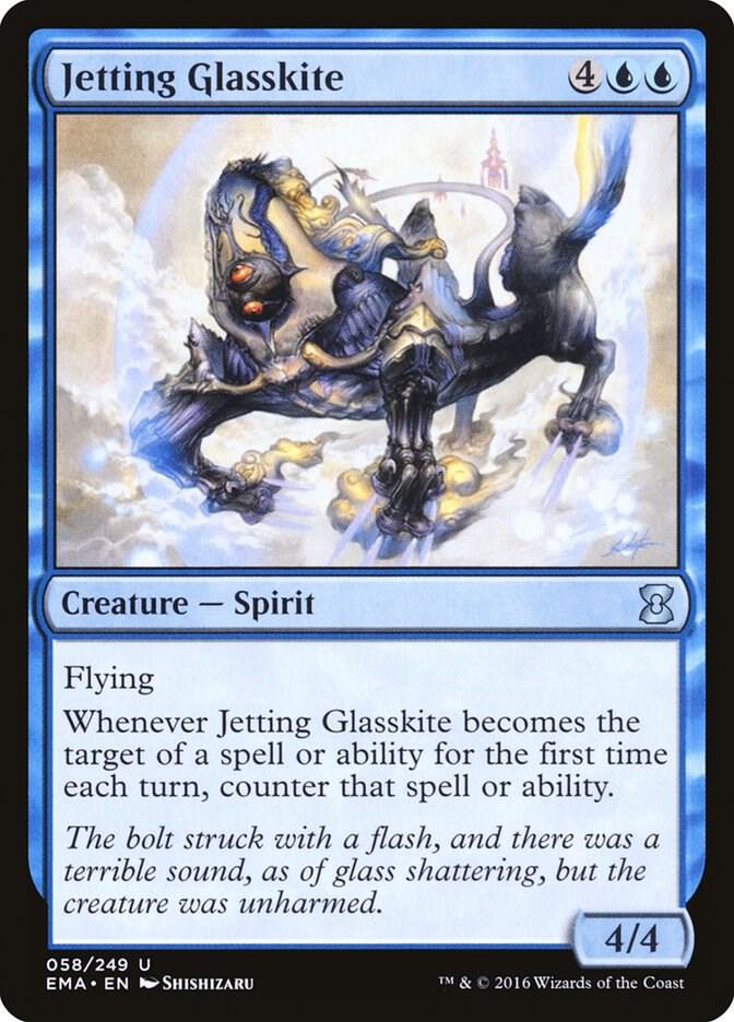 Jetting Glasskite (58) [Eternal Masters]