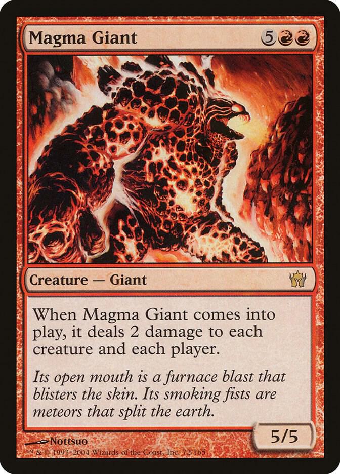 Magma Giant (72) [Fifth Dawn]