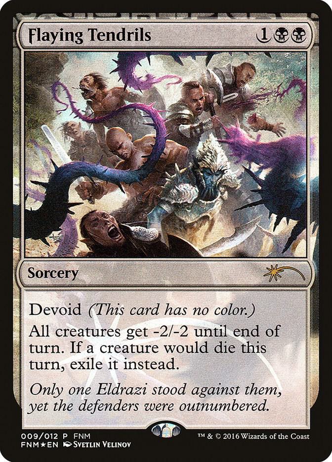 Flaying Tendrils (9) [FNM Promos]