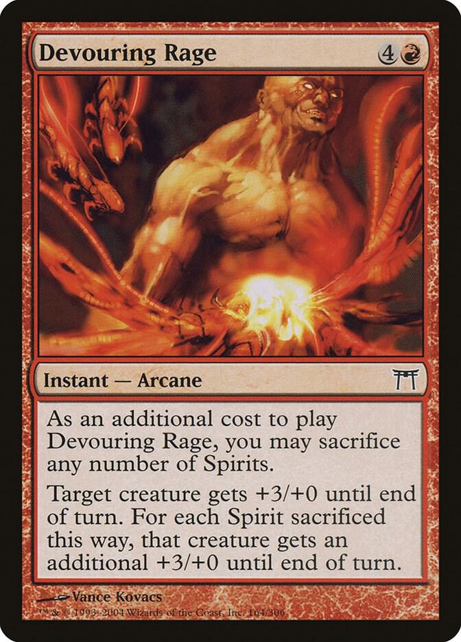 Devouring Rage (164) [Champions of Kamigawa]