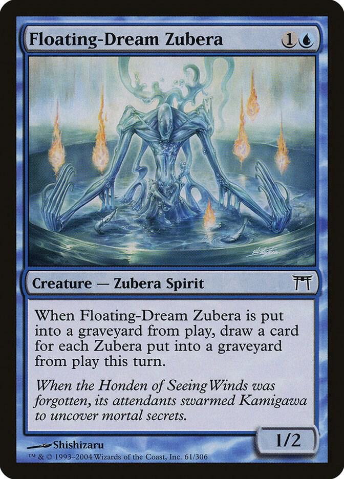 Floating-Dream Zubera (61) [Champions of Kamigawa]
