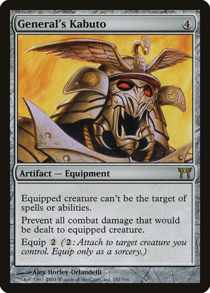 General's Kabuto (251) [Champions of Kamigawa]