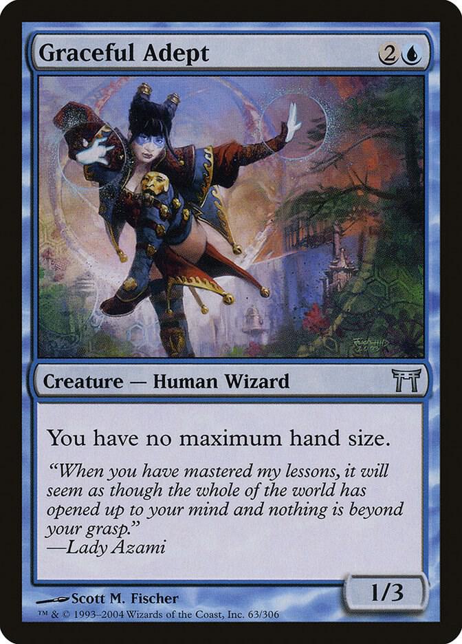 Graceful Adept (63) [Champions of Kamigawa]