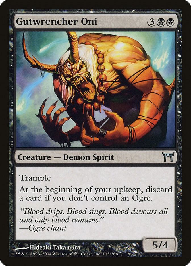 Gutwrencher Oni (113) [Champions of Kamigawa]