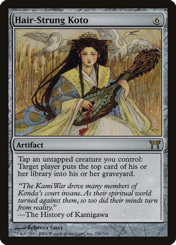 Hair-Strung Koto (252) [Champions of Kamigawa]