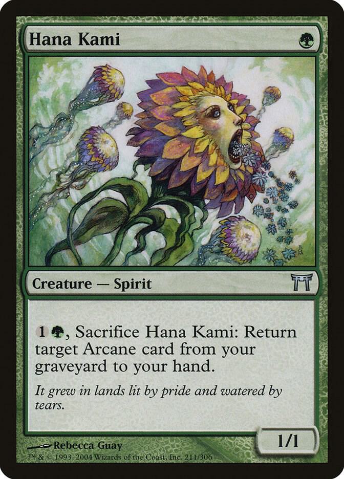 Hana Kami (211) [Champions of Kamigawa]