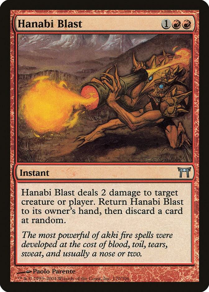 Hanabi Blast (170) [Champions of Kamigawa]