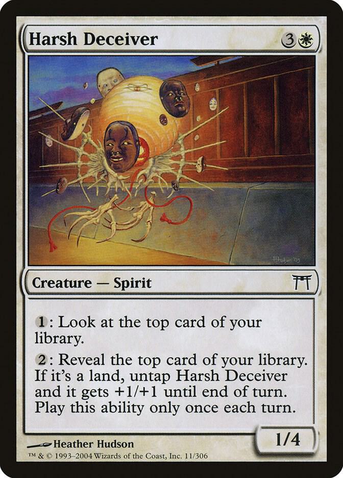Harsh Deceiver (11) [Champions of Kamigawa]