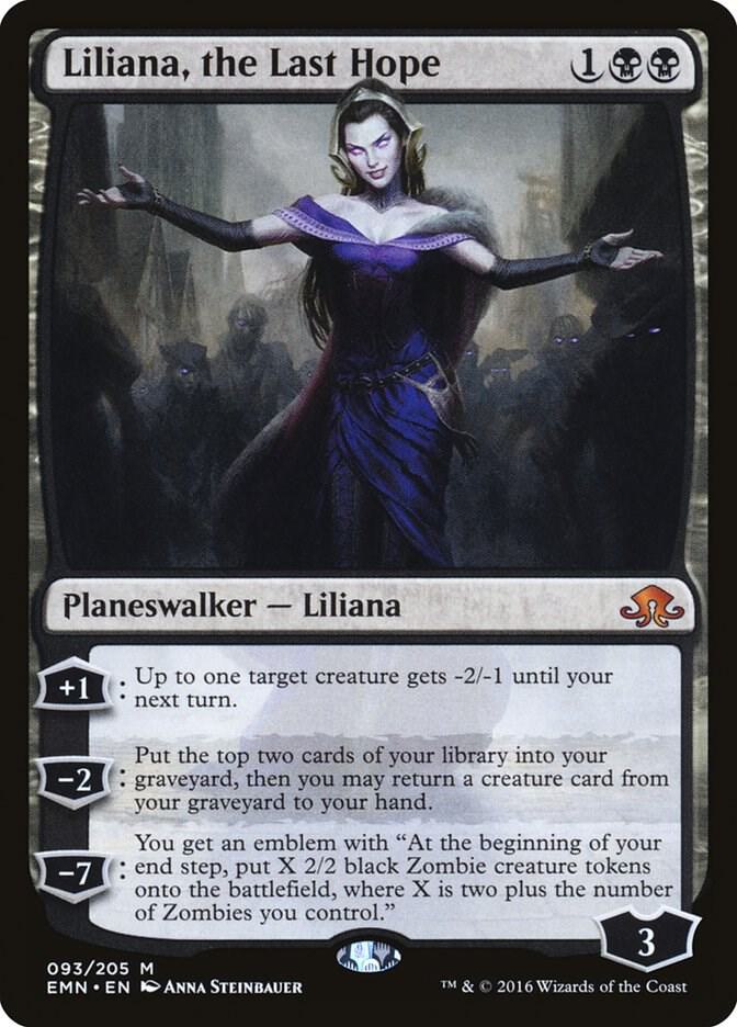 Liliana, the Last Hope (93) [Eldritch Moon]