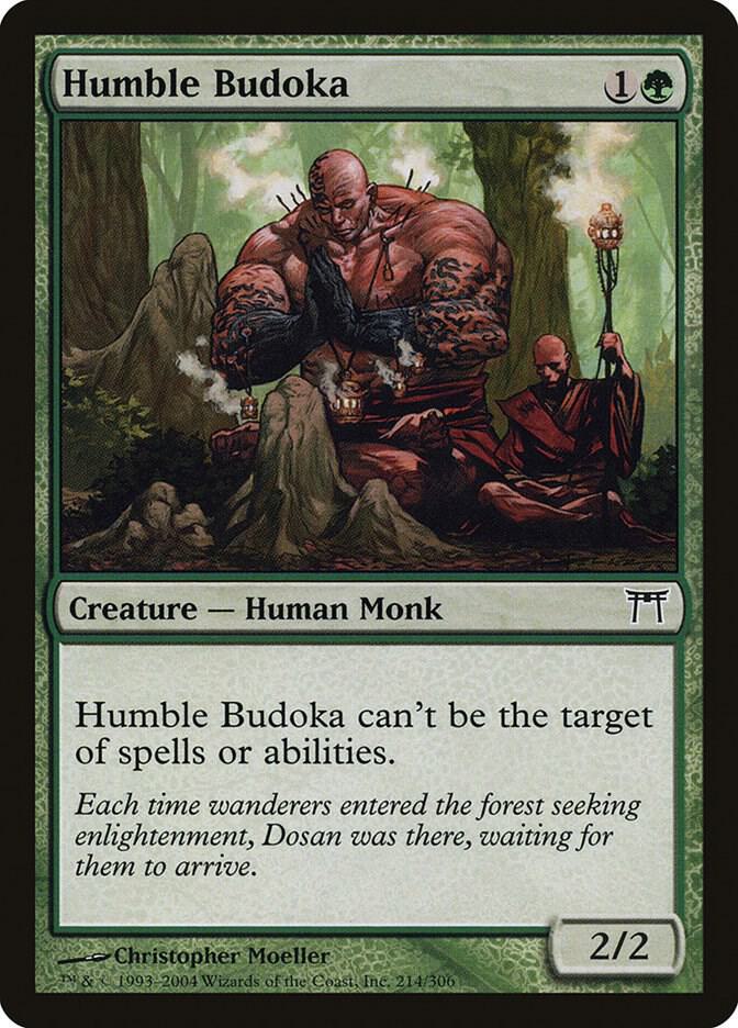 Humble Budoka (214) [Champions of Kamigawa]