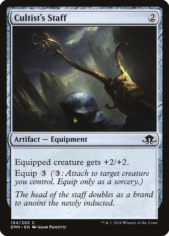 Cultist's Staff (194) [Eldritch Moon]