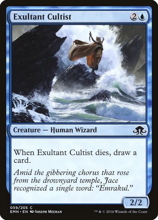 Exultant Cultist (59) [Eldritch Moon]