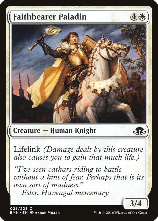 Faithbearer Paladin (25) [Eldritch Moon]
