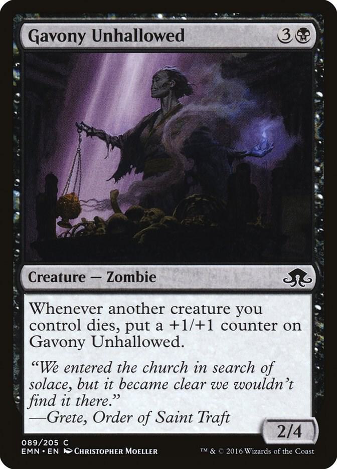 Gavony Unhallowed (89) [Eldritch Moon]