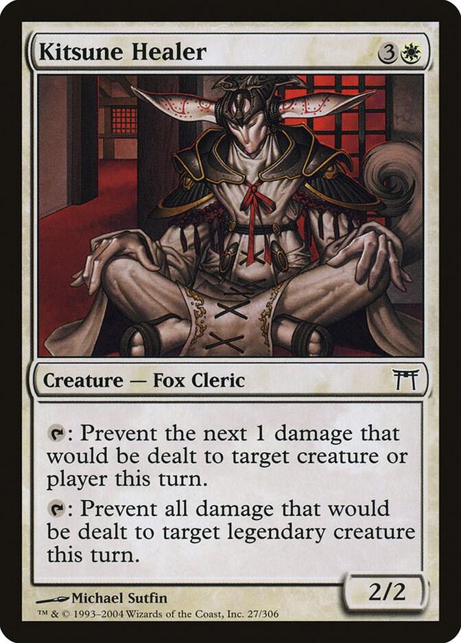 Kitsune Healer (27) [Champions of Kamigawa]