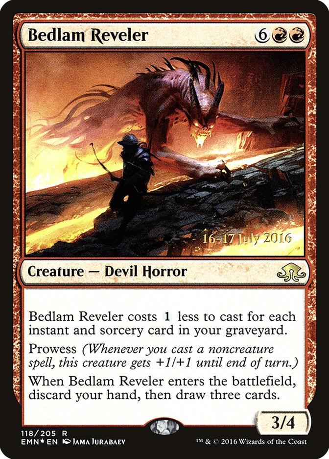 Bedlam Reveler (118) [Prerelease Cards]