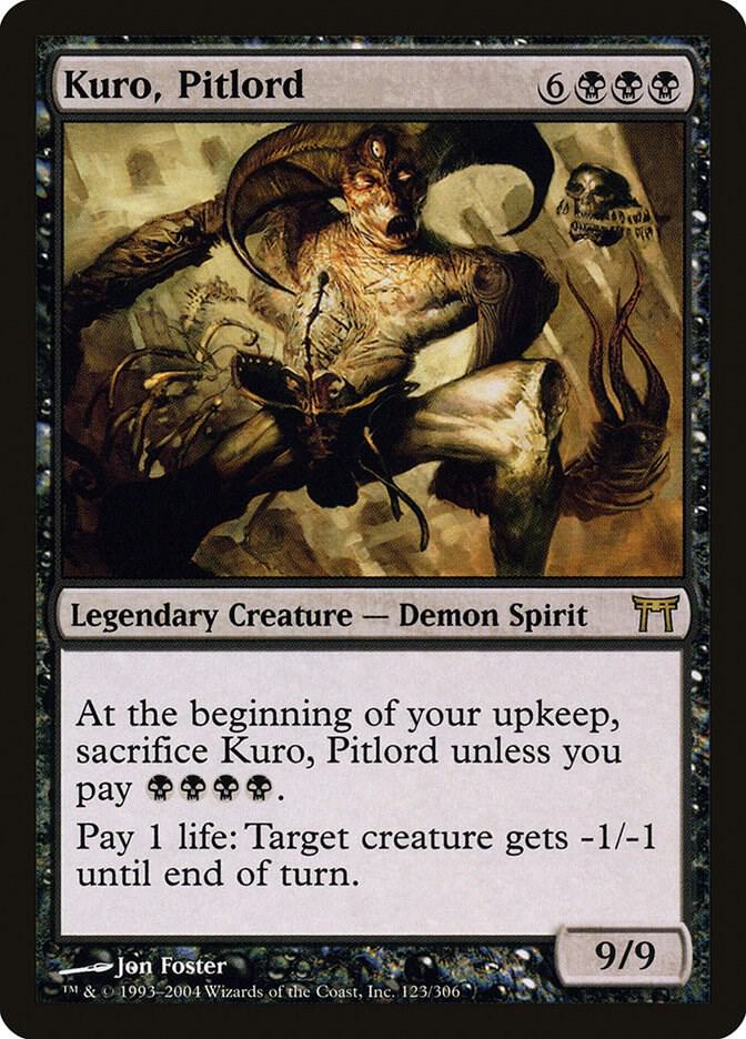 Kuro, Pitlord (123) [Champions of Kamigawa]