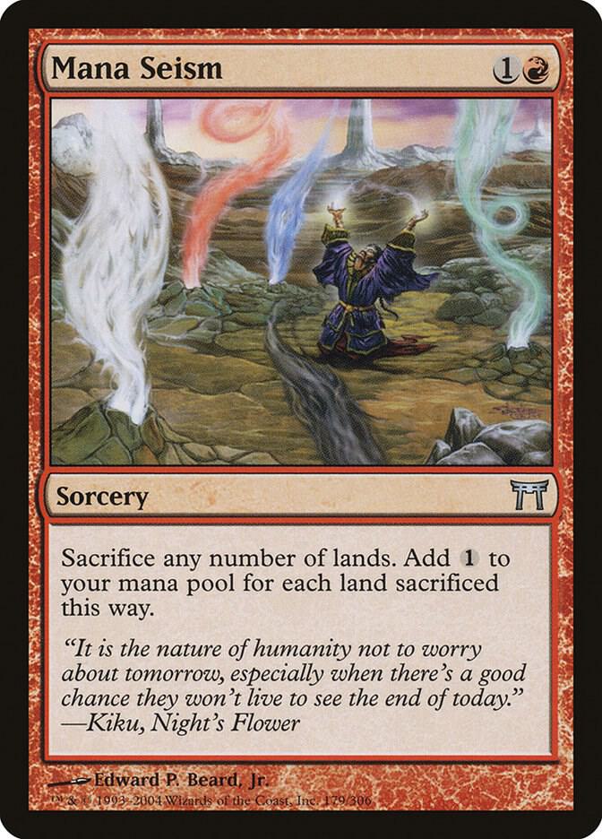 Mana Seism (179) [Champions of Kamigawa]